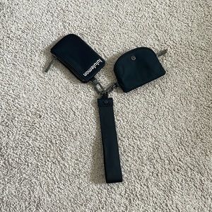 Lululemon Dual Pouch Wristlet